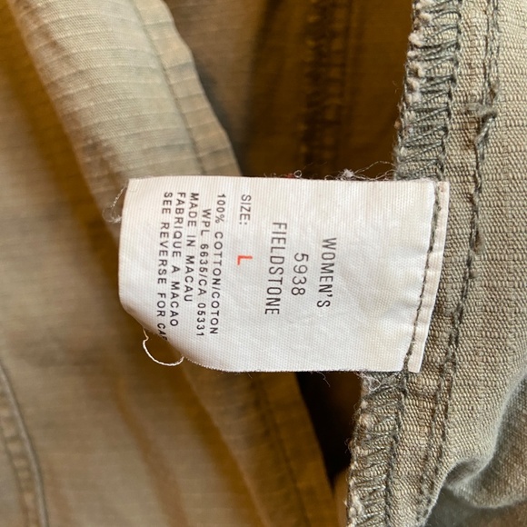 Woolrich Sleeveless Shift Dress with Full-Length Zip and Cargo-Style Pockets - L - Picture 3 of 8